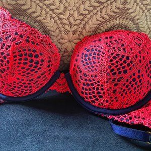 Victoria Secret's Pink and Blue Bra